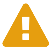 Yellow exclamation mark